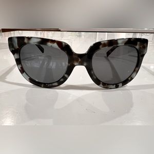 Warby Parker Banks sunglasses (blue/brown tortoise)